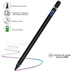 BOCCINI - Lapiz Elec Para Cualquier Dispositivo Touche Negro