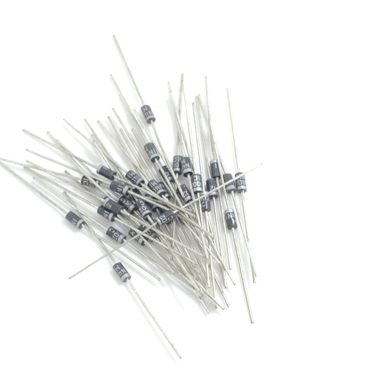 GENERICO - Pack 10 Diodo Rectificador 1n4001 50v 1A compatible con Arduino