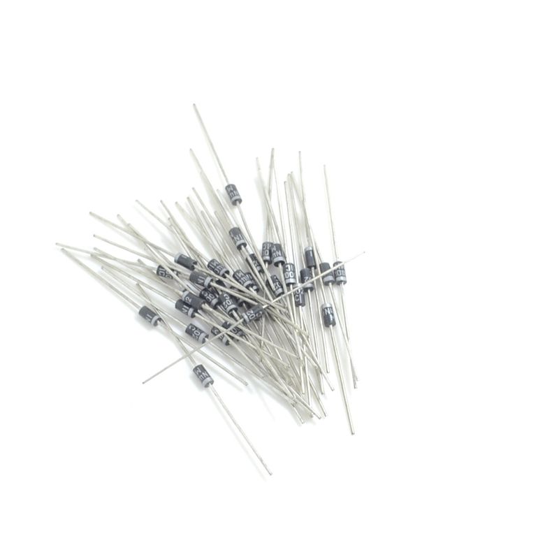 GENERICO - Pack 10 Diodo Rectificador 1n4001 50v 1A compatible con Arduino