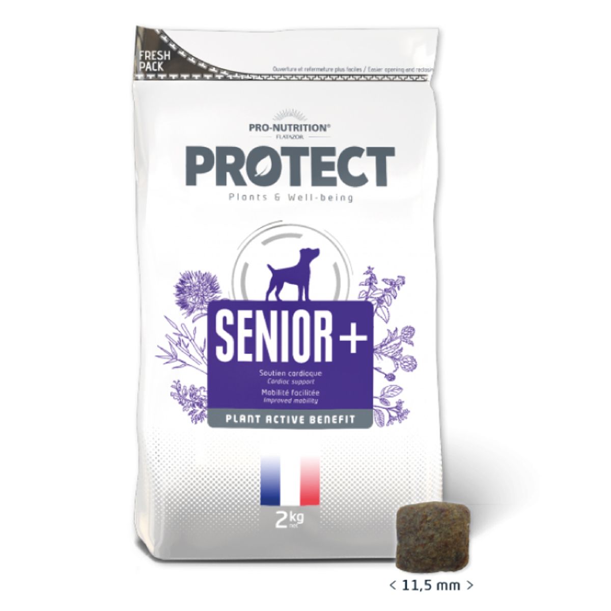 PRO NUTRITION FLATAZOR - Alimento Protect Senior+ Para Perro 12Kg