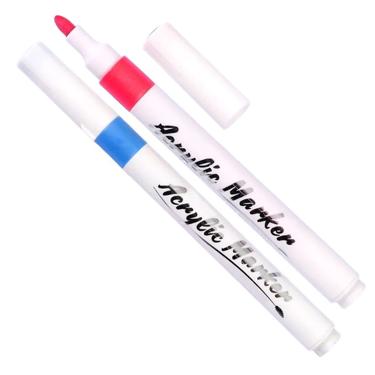 FOSKA - Set 48 marcadores plumones acrílicos colores tipo posca