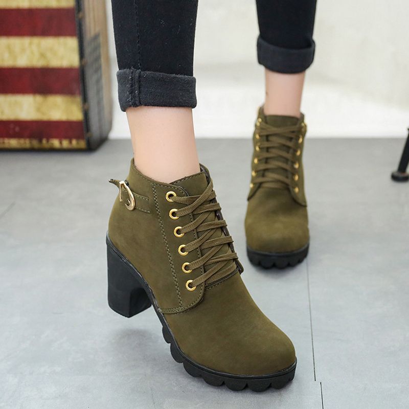 EDWINAYY - Botas Impermeables Botas Mujer Bota Botines Térmico
