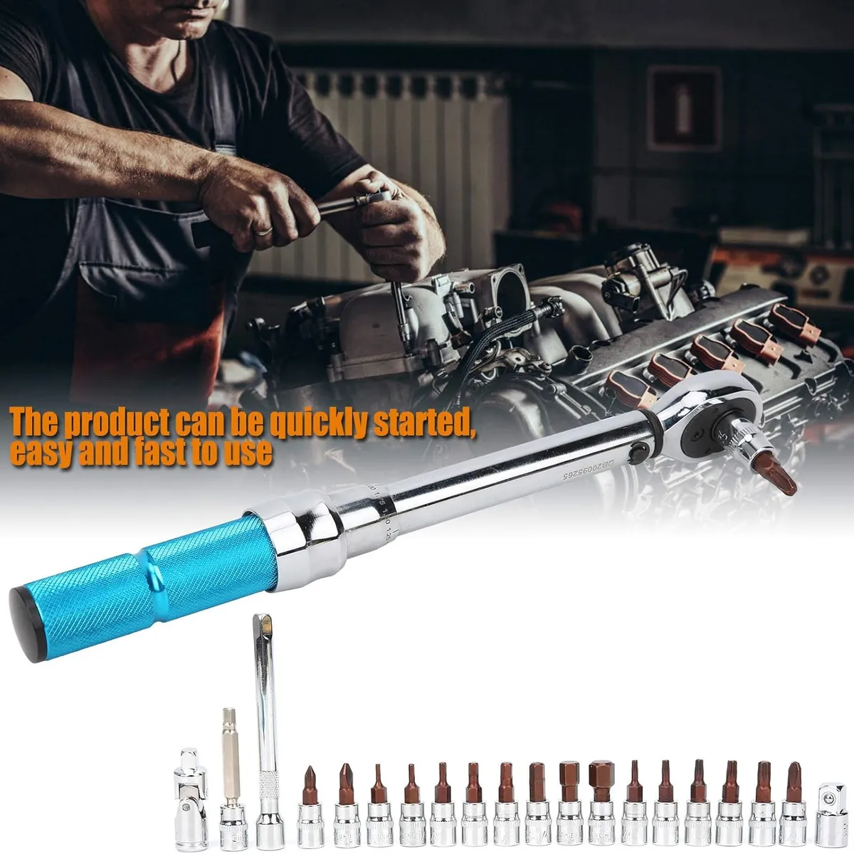 AIZO - Llave De Torque Profesional 14 2-24nm 25piezas