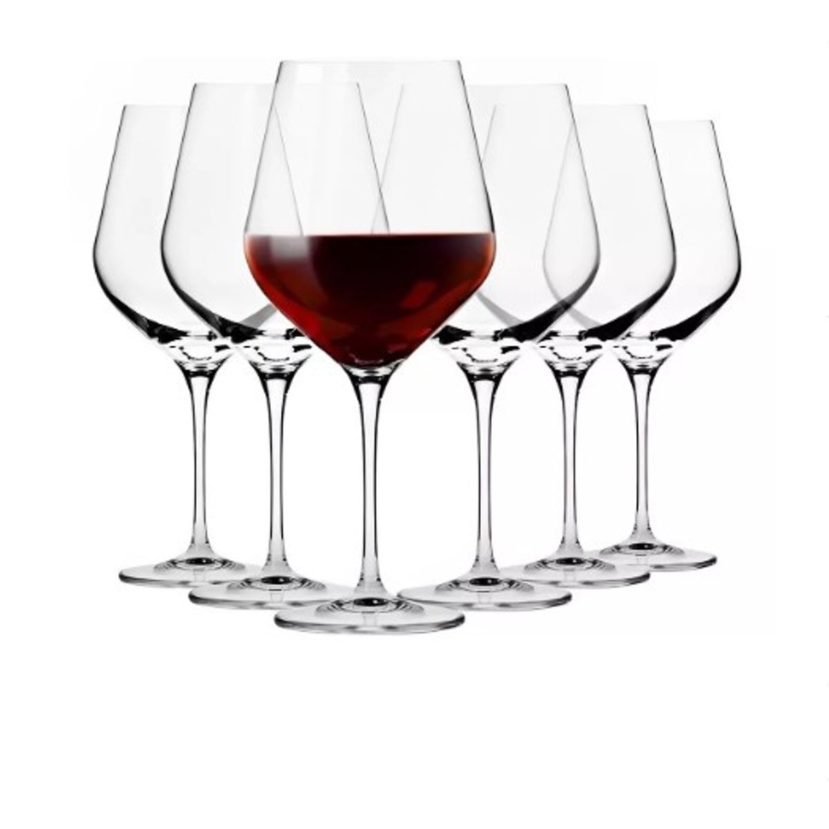 GENERICO - Set 6 Copas 507ml Vino Tinto Coctel Aperol Brunello Cristal
