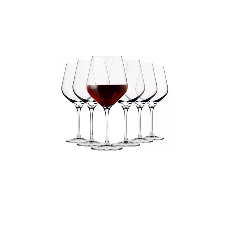 GENERICO - Set 6 Copas 507ml Vino Tinto Coctel Aperol Brunello Cristal