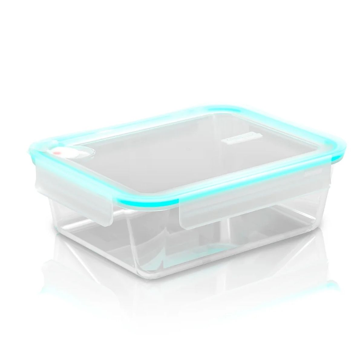 OEM - CONTENEDOR DE VIDRIO HERMÉTICO RECTANGULAR 400 ML