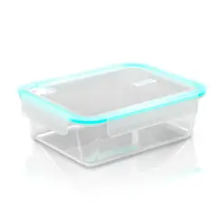 OEM - CONTENEDOR DE VIDRIO HERMÉTICO RECTANGULAR 400 ML