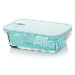 ALLEGRA - CONTENEDOR HERMÉTICO DE VIDRIO RECTANGULAR 750 ML