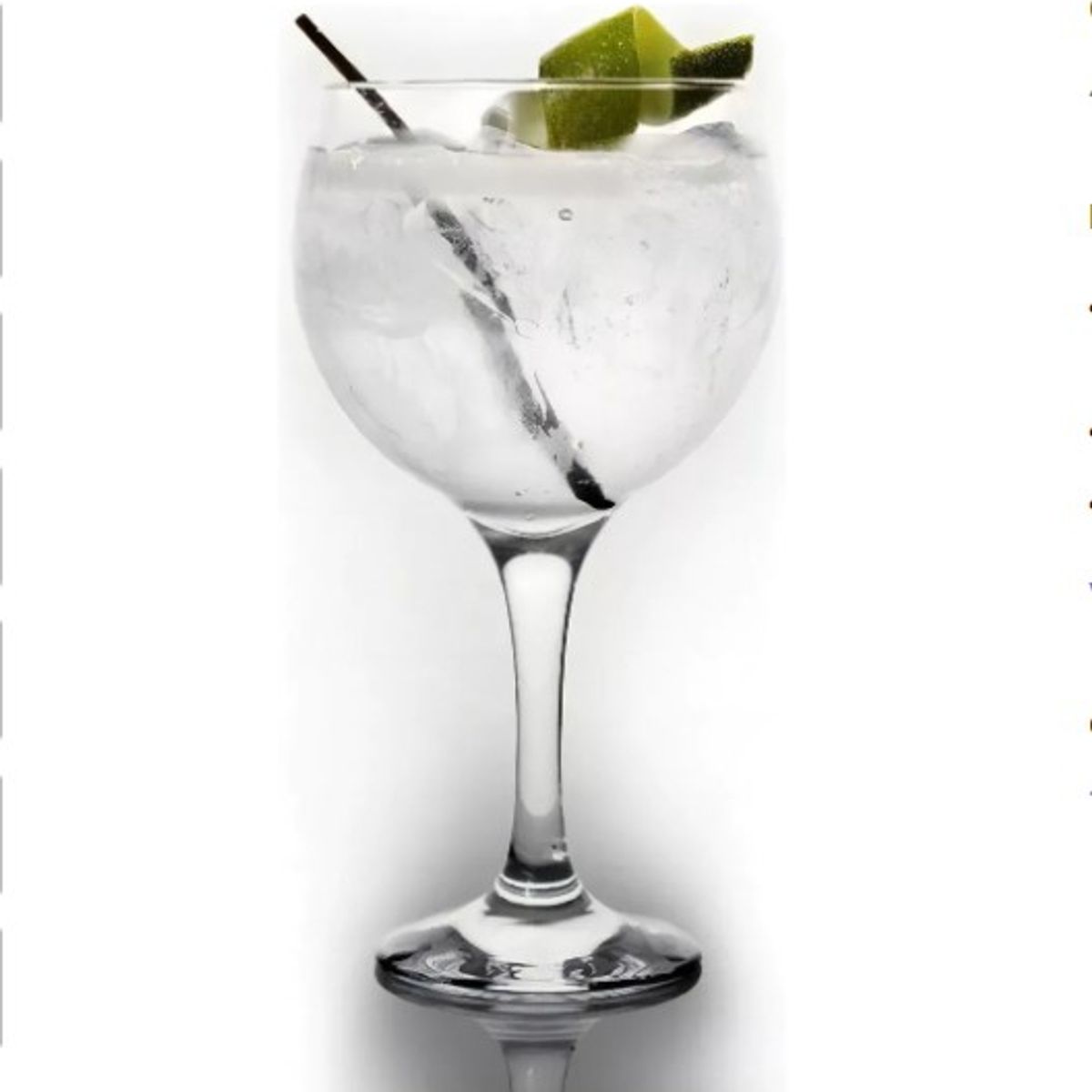 GENERICO - Copas De Cóctel  Gin Tonic Cristar 653ml Set X4