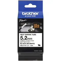 BROTHER - Cinta Termocontraible HSe-211E - - 5.2 mm 3:1