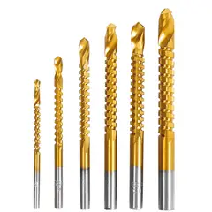 KUANGYE - 6 Brocas Fresa Cortar Tallar Madera Metal Carpintería