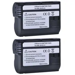GENERICO - 2 BATERÍAS EN-EL15 NIKON ALTERNATIVA