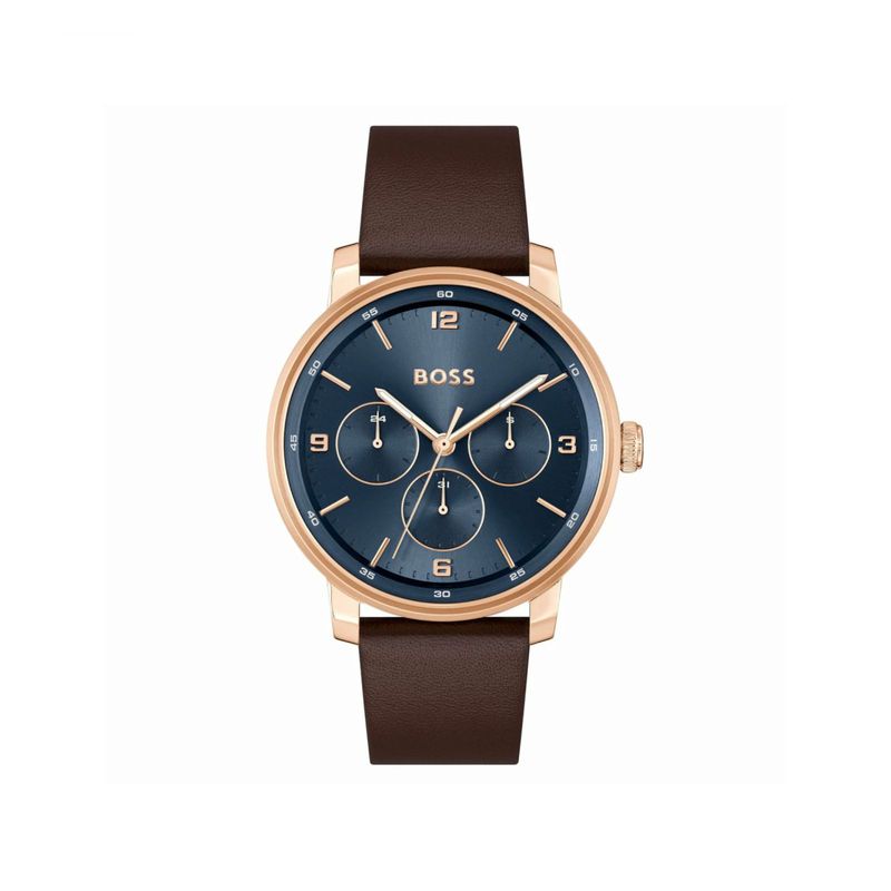 BOSS - Reloj Boss 1514126 Café Hombre Quartz