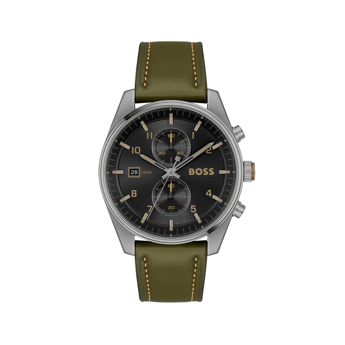 BOSS - Reloj Boss 1514148 Café Hombre Quartz