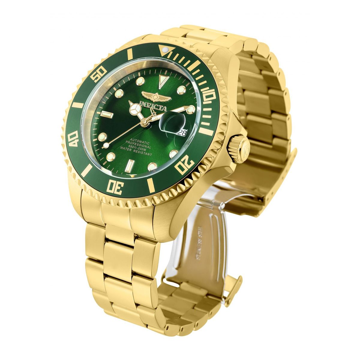 INVICTA - Reloj Invicta 35724 Dorado Hombre Automático
