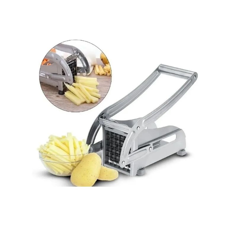 GENERICO - Cortadora De Papas Fritas Picador Verduras inox