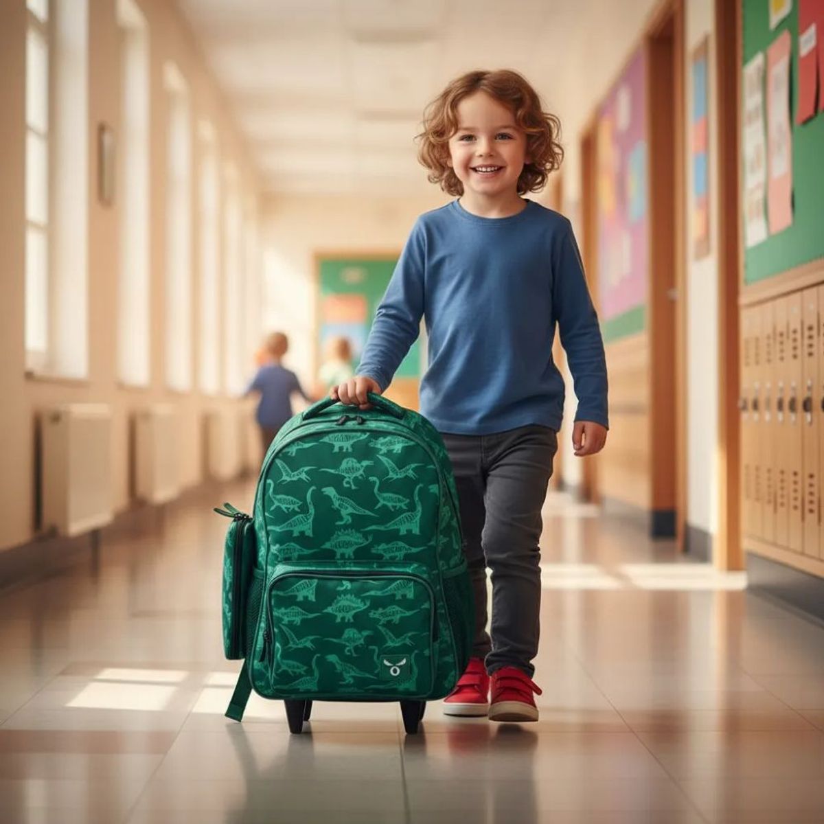 MOOSE - Pack Escolar mochila ruedas + estuche+ lonchera