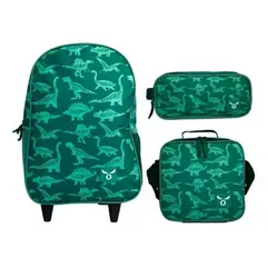 MOOSE - Pack Escolar mochila ruedas + estuche+ lonchera