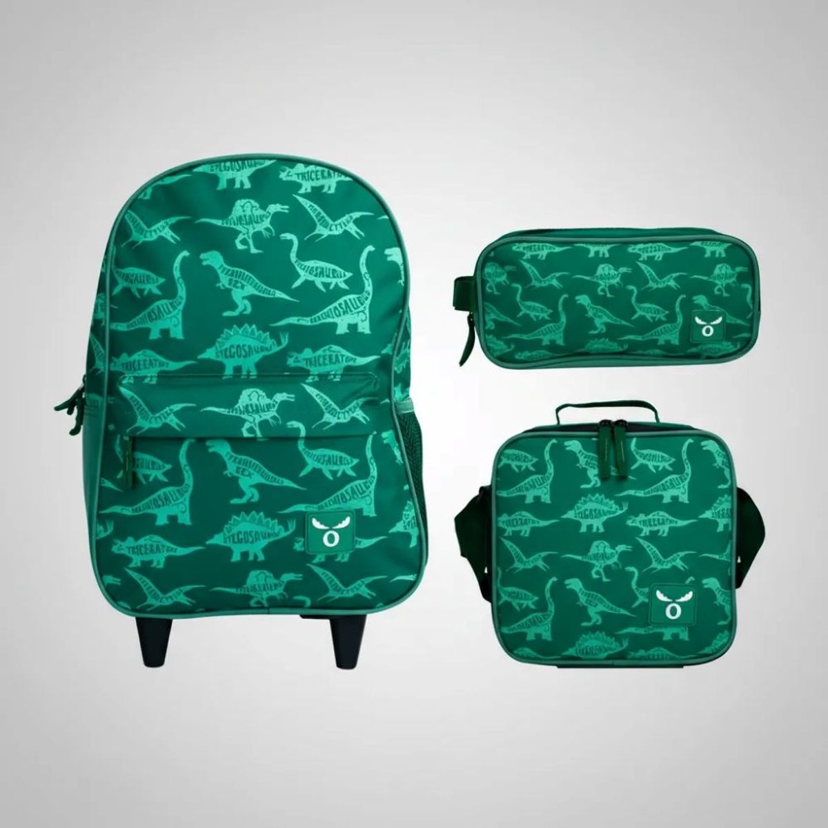 MOOSE - Pack Escolar mochila ruedas + estuche+ lonchera