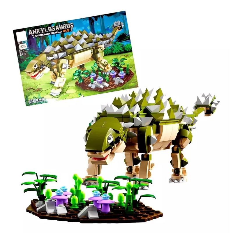 GENERICO - Dinosaurio Ankylosaurus De Lego Armable