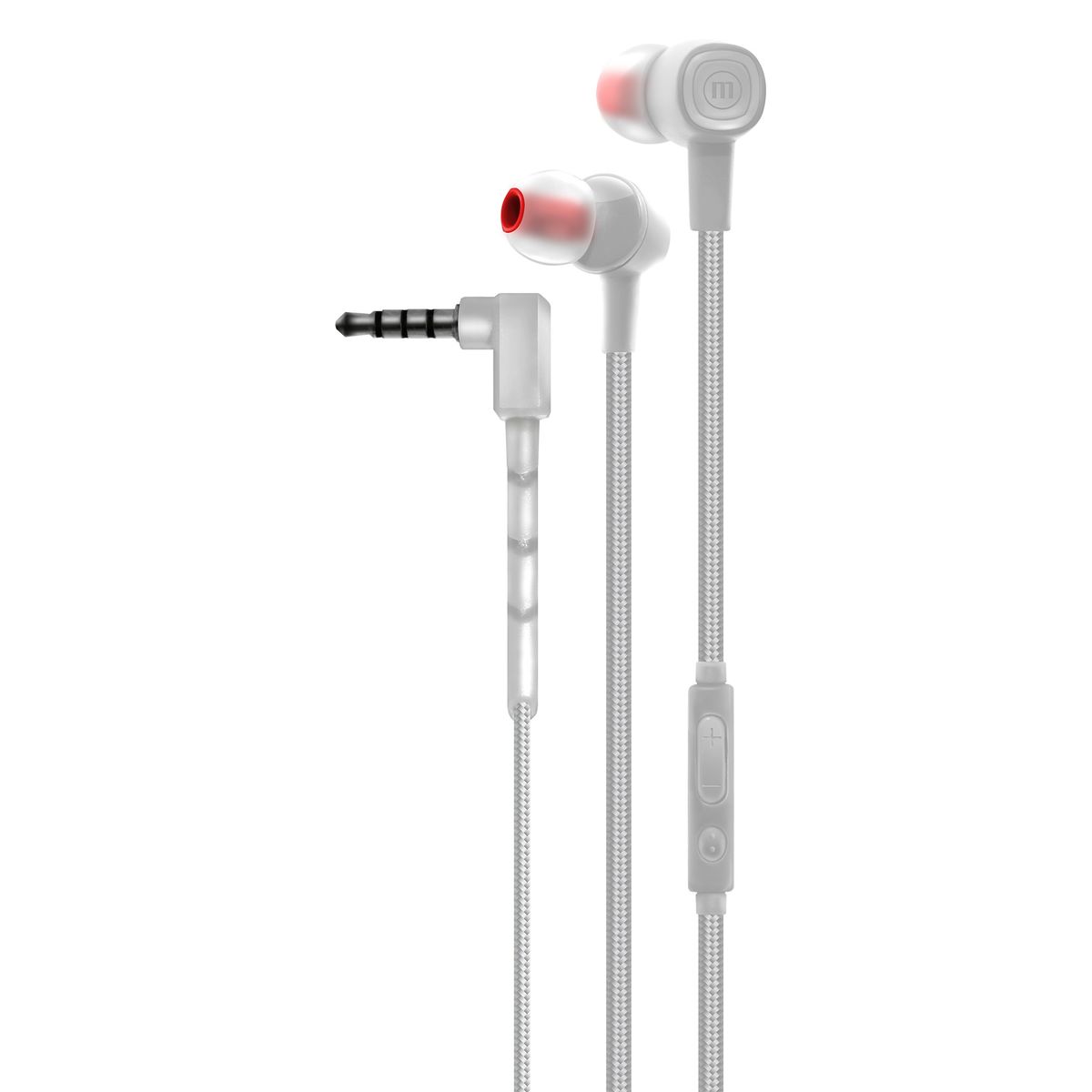 MAXELL - Audífonos Maxell Manos Libres Sin 8 Solid Blanco