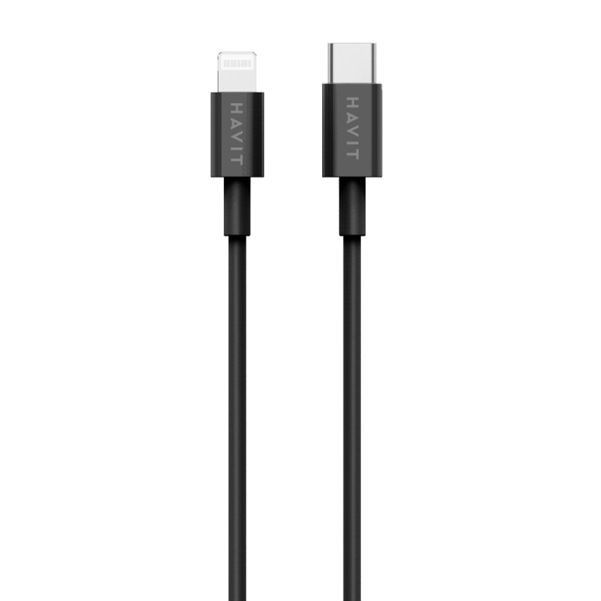 HAVIT - Cable Tipo C A Lightning Havit 1.2 Metros 2.4a RH13 Negro