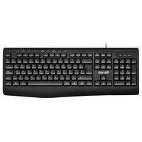 Teclado Multifuncional KB-100 Conector Usb Negro