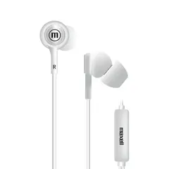 MAXELL - Audífonos IN-TIPS Con Micrófono In Ear Blanco