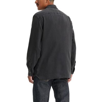 Imagen 2 del producto Camisa Hombre Relaxed Fit Jackson Worker Negro