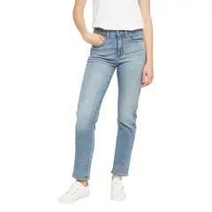 LEVIS - Jeans Mujer 724 High Rise Straight Azul