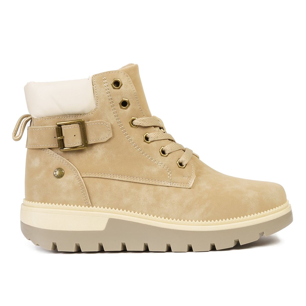 CHINITOWN - Botín Mujer Beige Doreen Chinitown