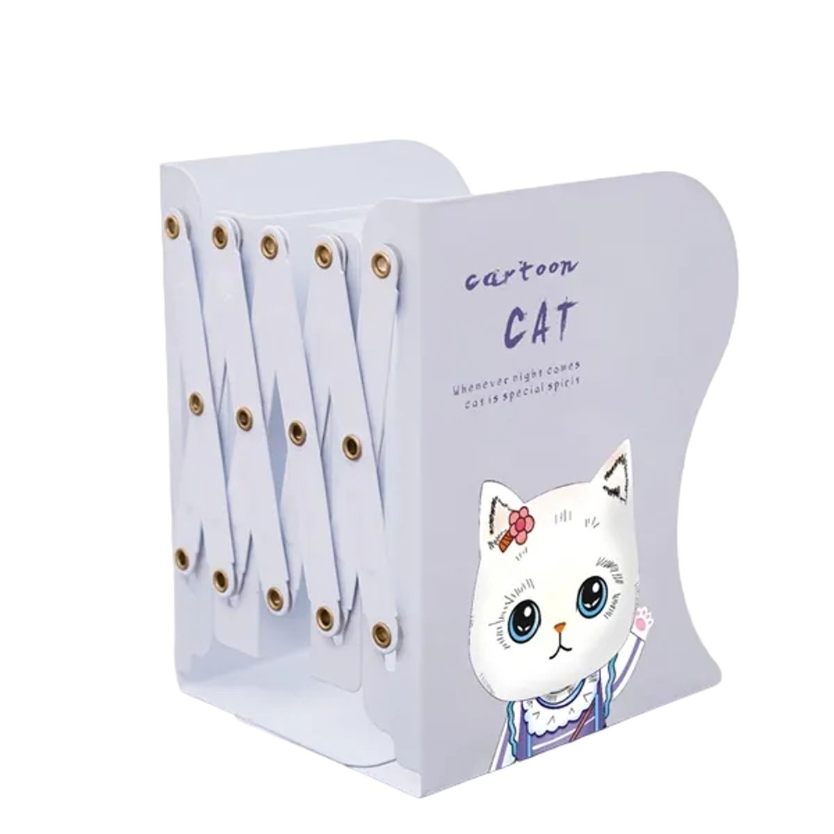 FOSKA - Estante de libros retráctil