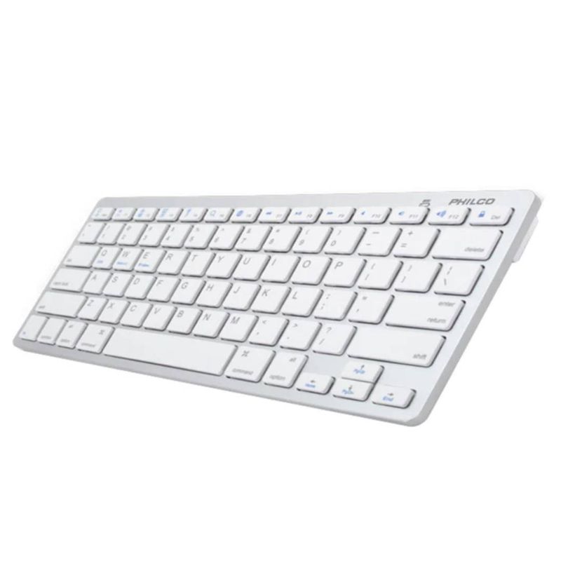 PHILCO - Teclado Inalámbrico Philco Ap382 Bluetooth Apple Android Mac