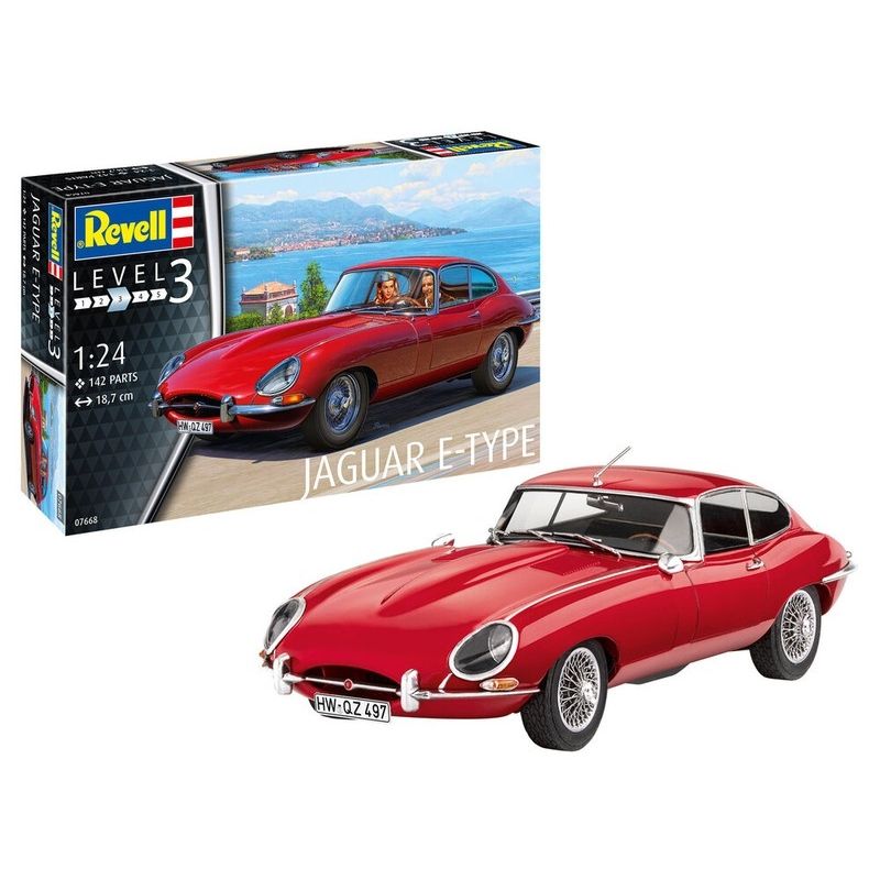 REVELL - REVELL 07668 JAGUAR E TYPE COUP E 1:24