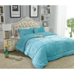 ANGELES DEL HOGAR - COBERTOR PLUSH CON CHIPORRO 2 PLAZAS 24