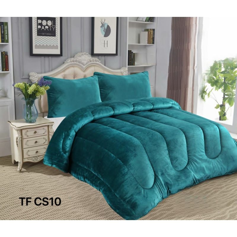 ANGELES DEL HOGAR - COBERTOR PLUSH CON CHIPORRO KING 24