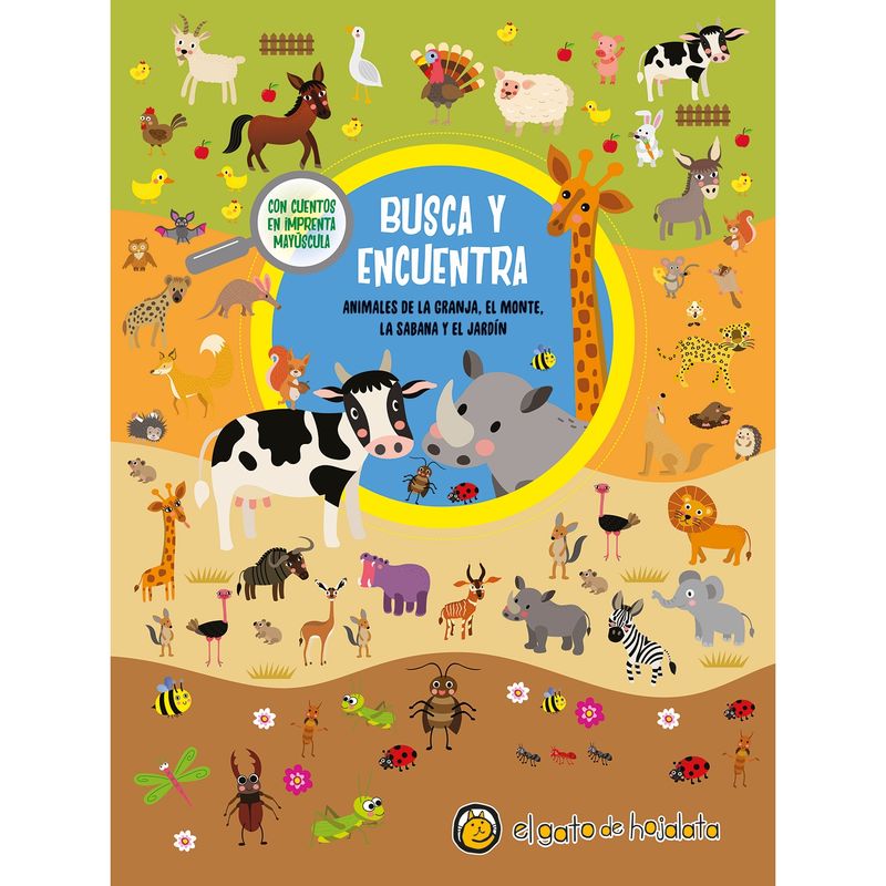 EDITORIAL GUADAL - Libro Busca Y Encuentra-Animales De La Granja,