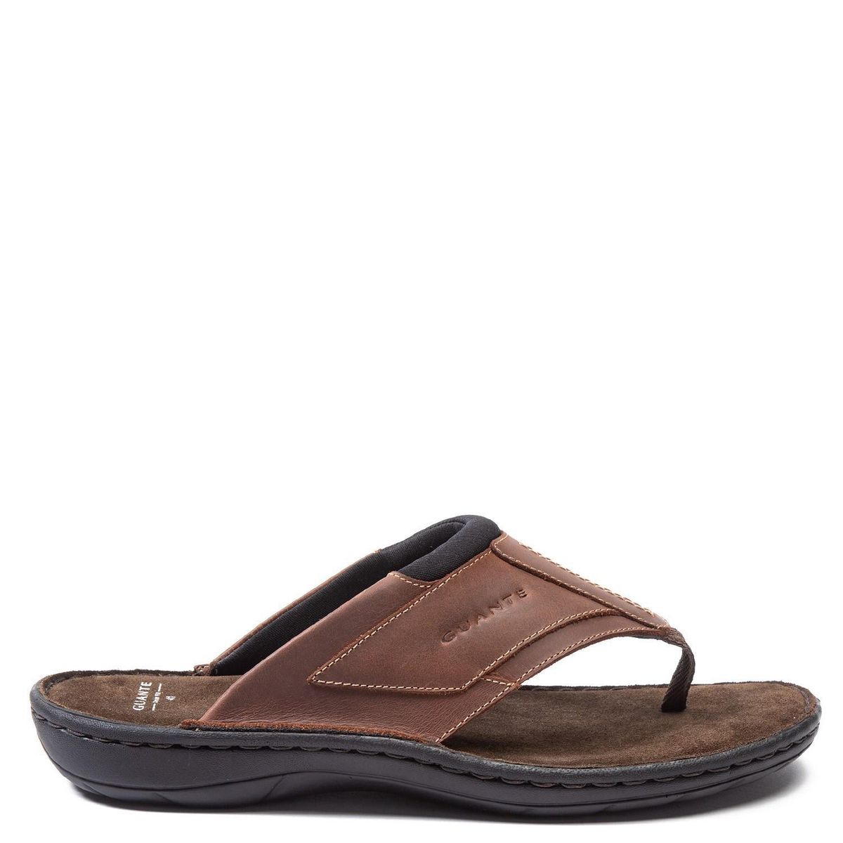 GUANTE - Sandalia abierta - Hombre - Capri - Guante - Chocolate