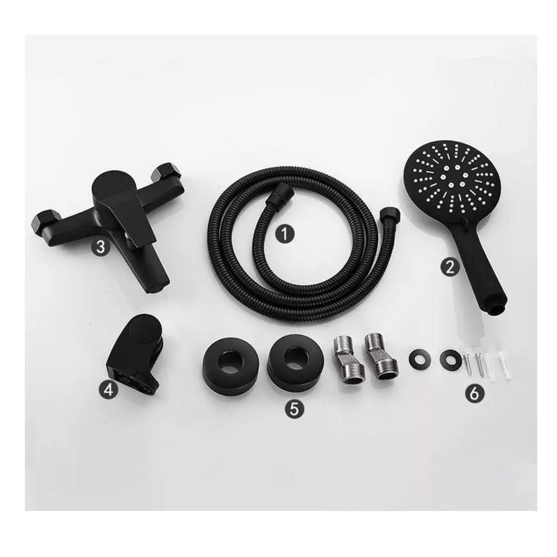 GENERICO - Set Llave Grifería Baño Ducha Mas Tina Monomando 3 En 1