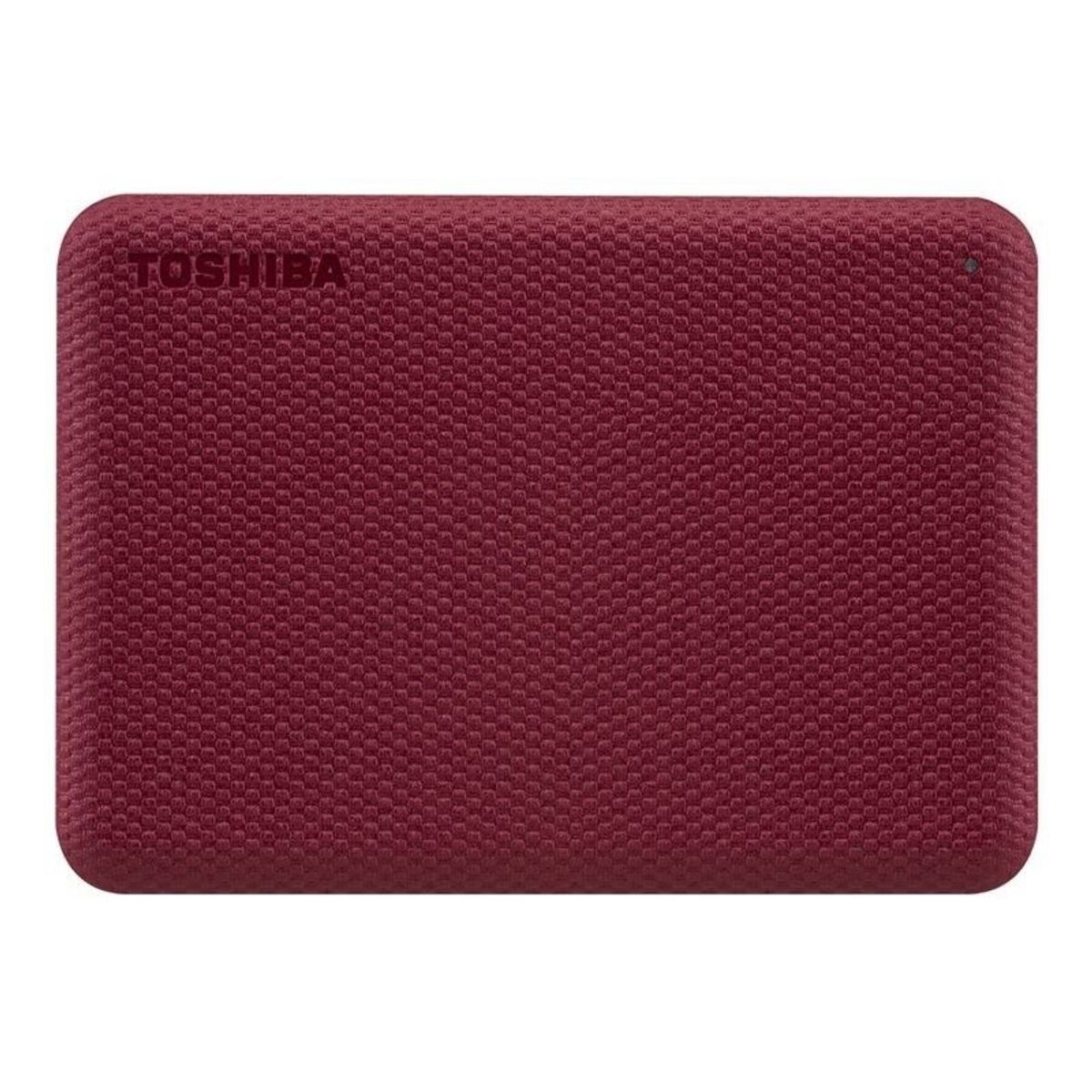 TOSHIBA - Disco Duro Externo Toshiba Canvio Advance 2Tb 2.5" Usb 3.0 Rojo