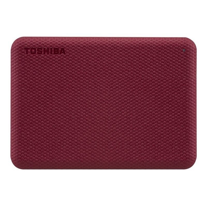 TOSHIBA - Disco Duro Externo Toshiba Canvio Advance 2Tb 2.5" Usb 3.0 Rojo