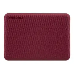 TOSHIBA - Disco Duro Externo Canvio Advance 2Tb 2.5" Usb 3.0 Rojo