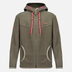 LIPPI - Poleron Niña Stripes Nano-F Full Zip Hoody Laurel