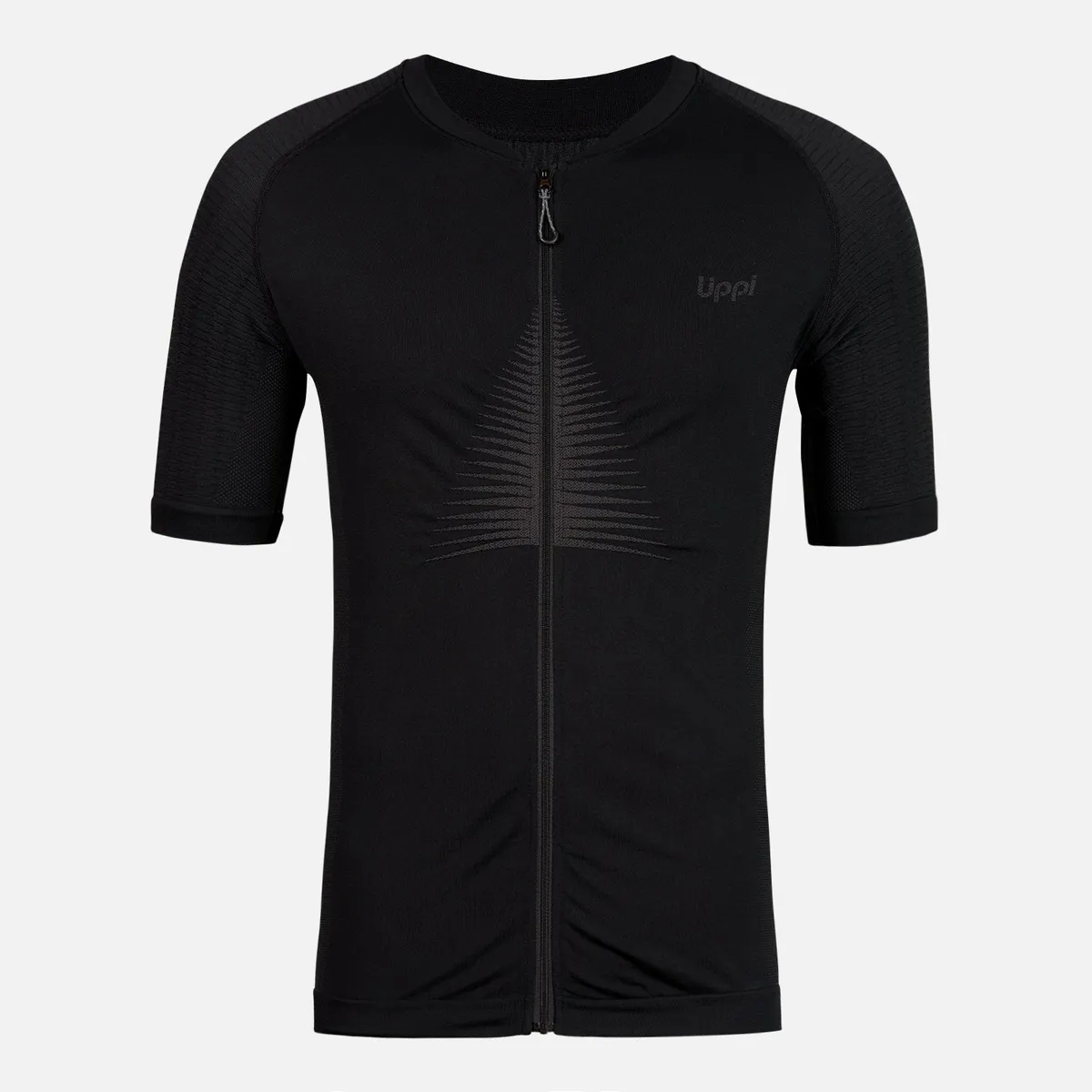 LIPPI - Polera Hombre Be-Bike Seamless Shirt Negro Lippi