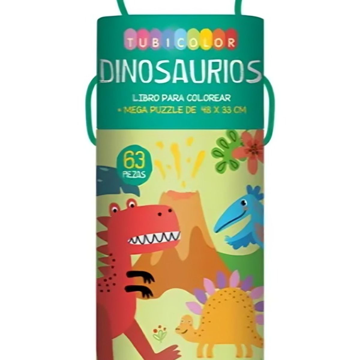 TOP10BOOKS - LIBRO Tubicolor - Dinosaurios. Libro Para Colo