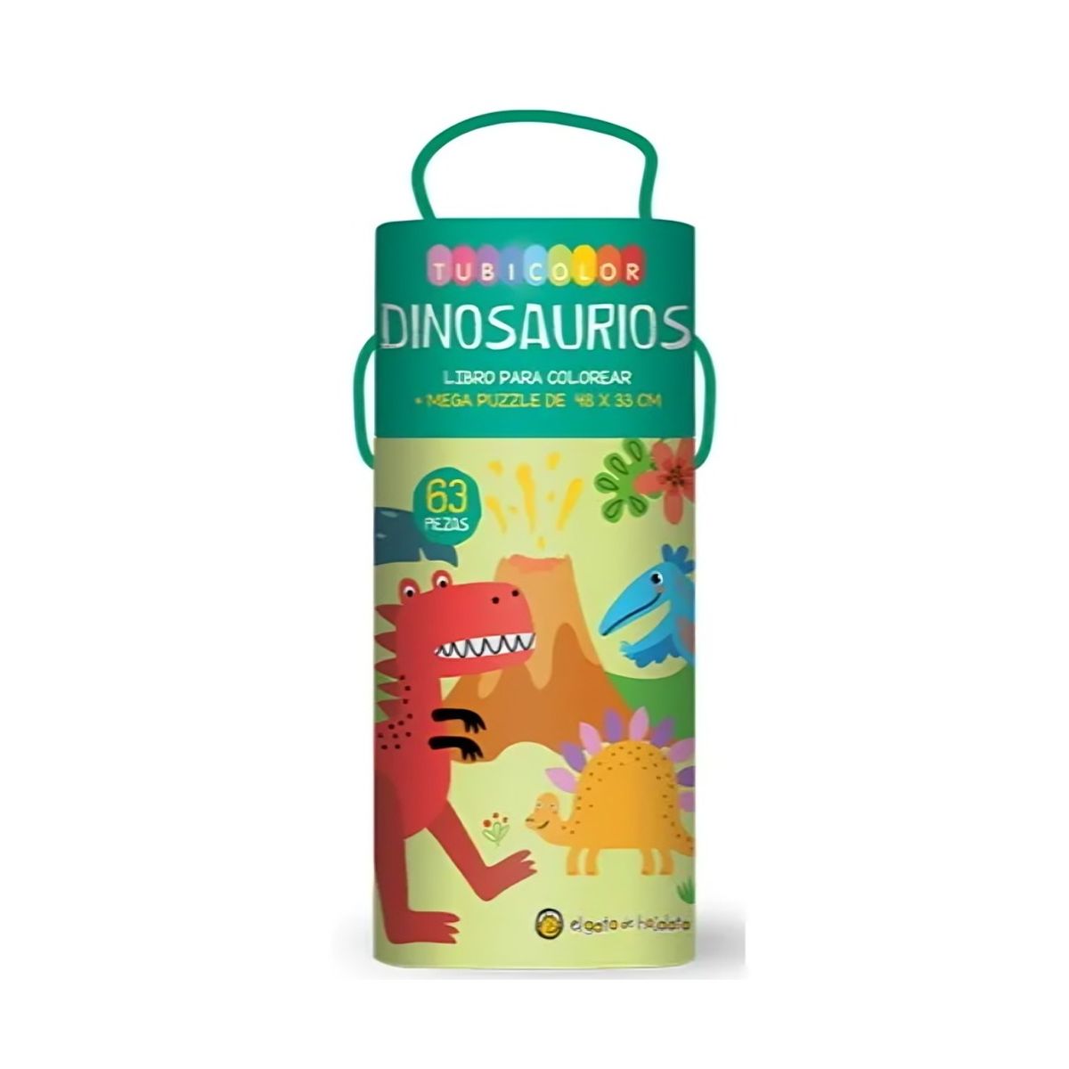 TOP10BOOKS - LIBRO Tubicolor - Dinosaurios. Libro Para Colo