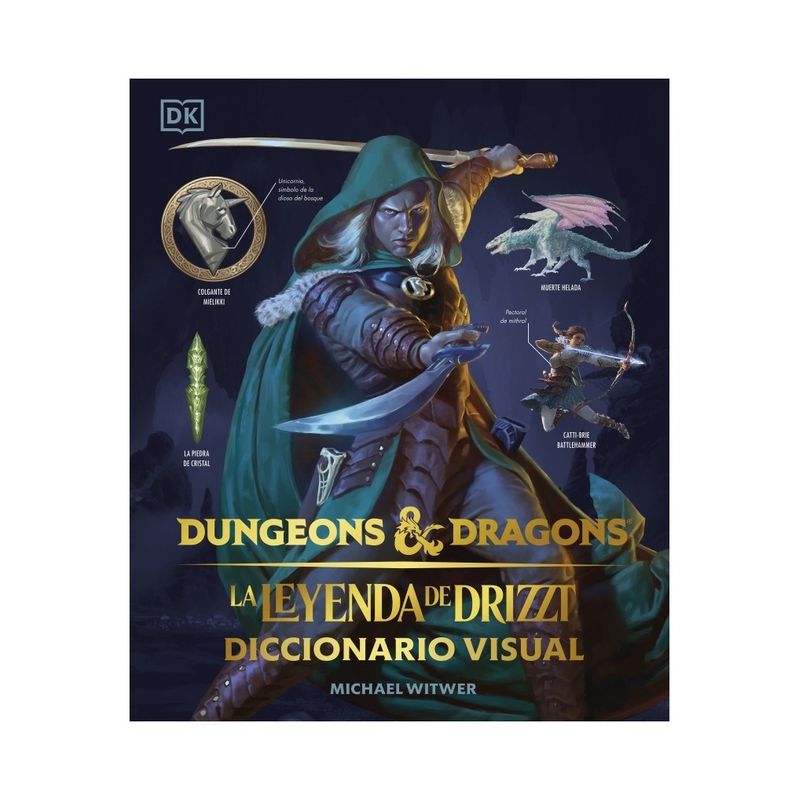 TOP10BOOKS - LIBRO DUNGEONS & DRAGONS: LA LEYENDA DE DRIZZT / DK DK / DK