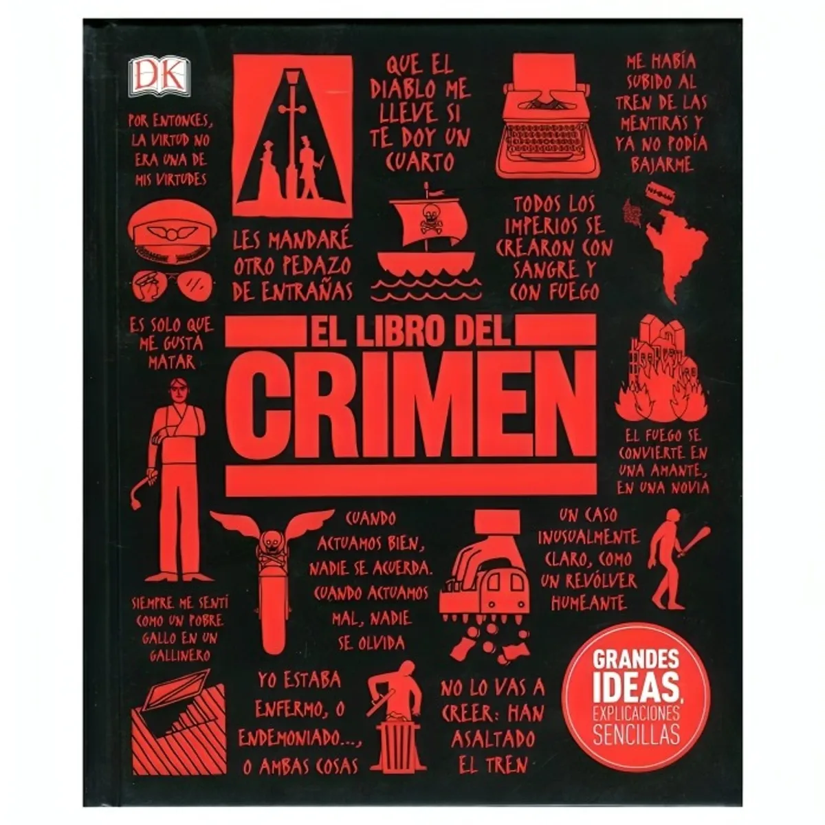 TOP10BOOKS - LIBRO EL LIBRO DEL CRIMEN / DK DK / DK