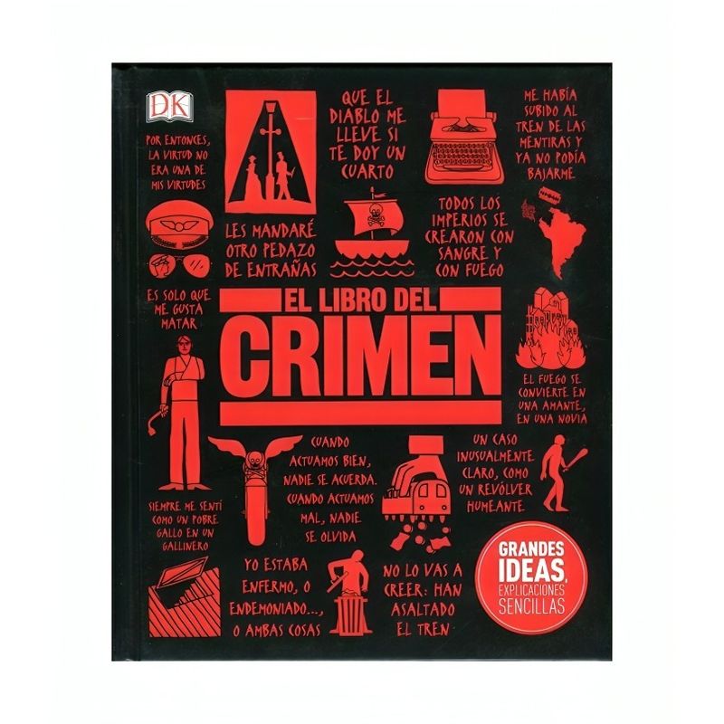 TOP10BOOKS - LIBRO EL LIBRO DEL CRIMEN / DK DK / DK