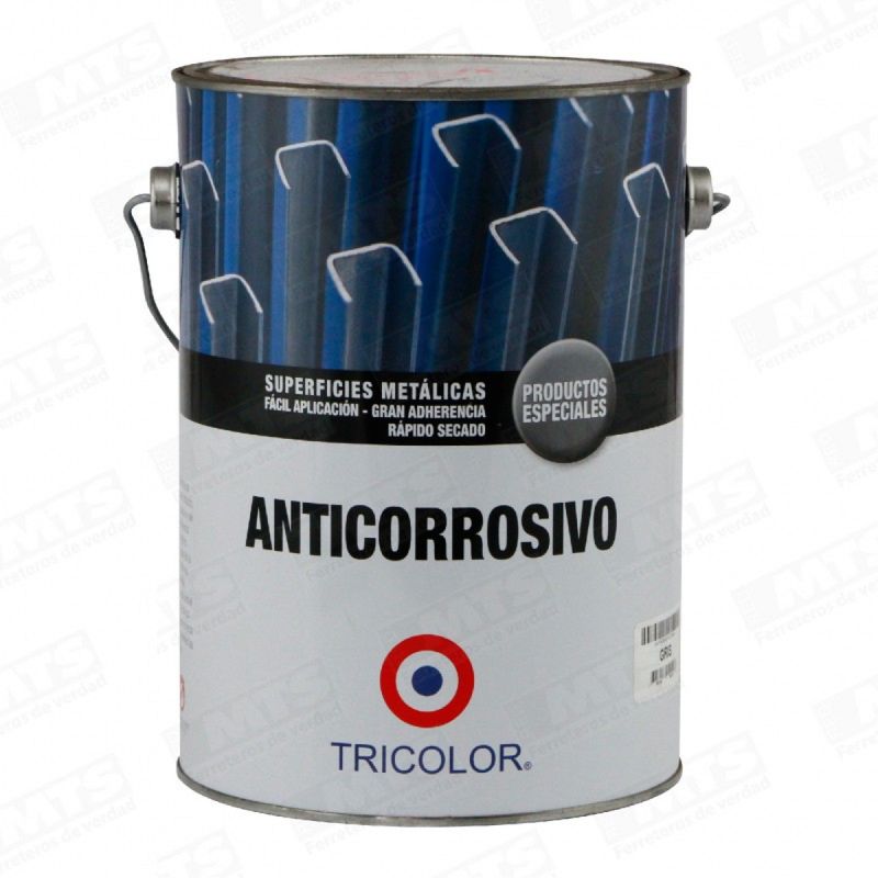 TRICOLOR - Anticorrosivo 1gl gris tricozinc Tricolor